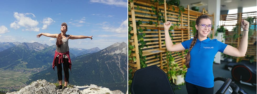"Sveikatos salos" klientės Miglės nuotraukos